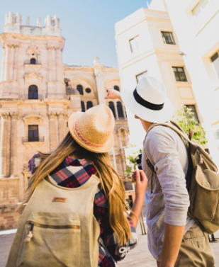Equipe planejando viagem